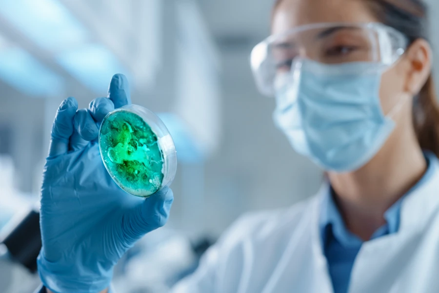 mulher-analisando-com-nanotecnologia